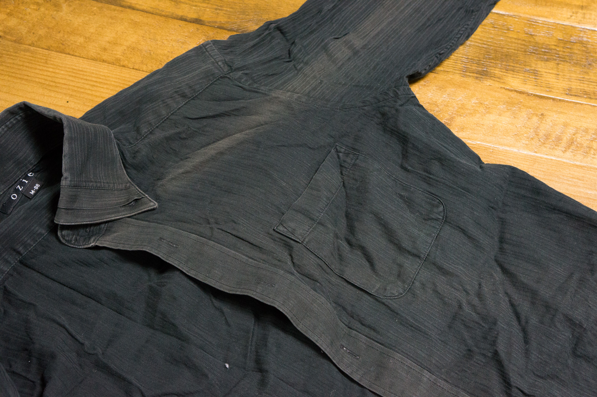 ひどい色落ちっぷり