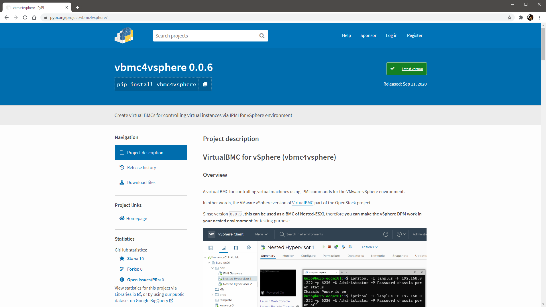 Featured image of post vSphere 上の仮想マシンを IPMI で操作する： VirtualBMC for vSphere (vbmc4vsphere)