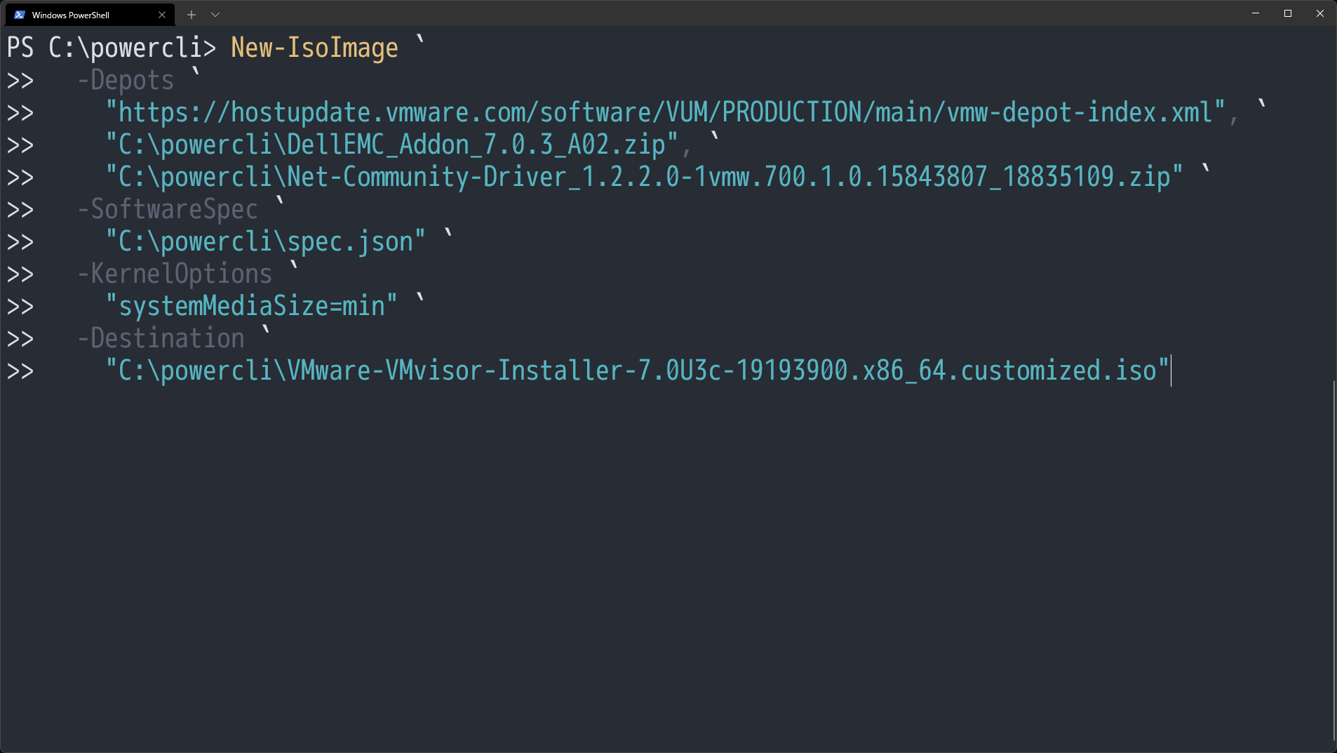 Featured image of post New-IsoImage： PowerCLI でのカスタム ISO ファイルの新しい作り方